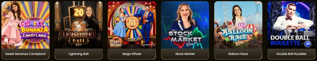 Live Dealer Spiele auf Gold Spin